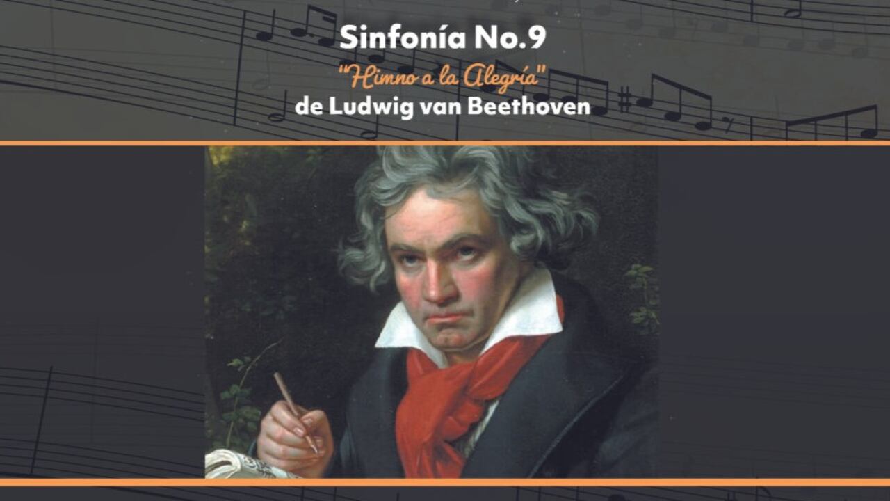 Sinfonía No. 9 de Beethoven, interpretada por la Orquesta Nueva Filarmonía y el Coro de la Universidad de Los Andes.