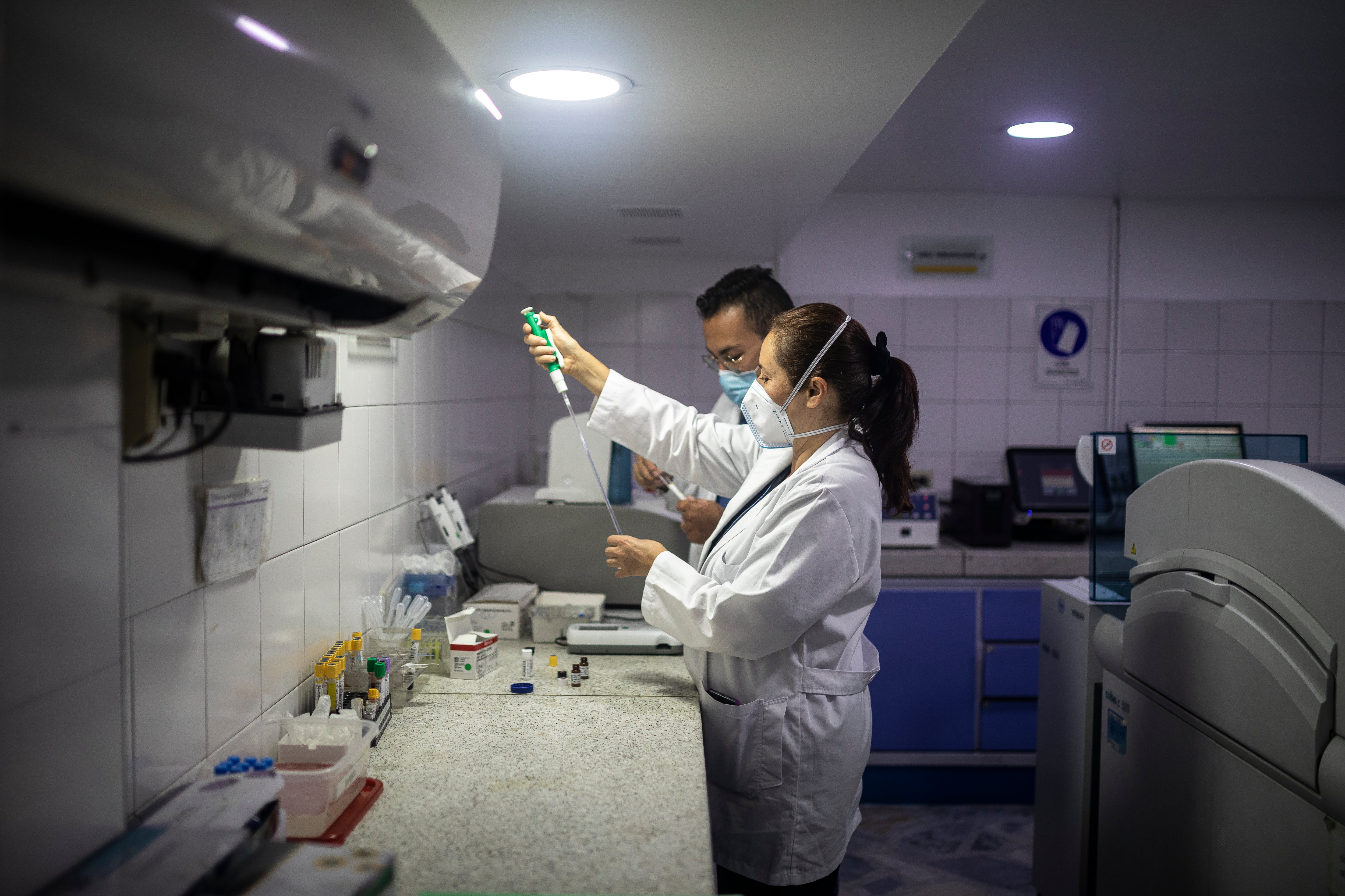 Laboratorio post covid clinica de occidente