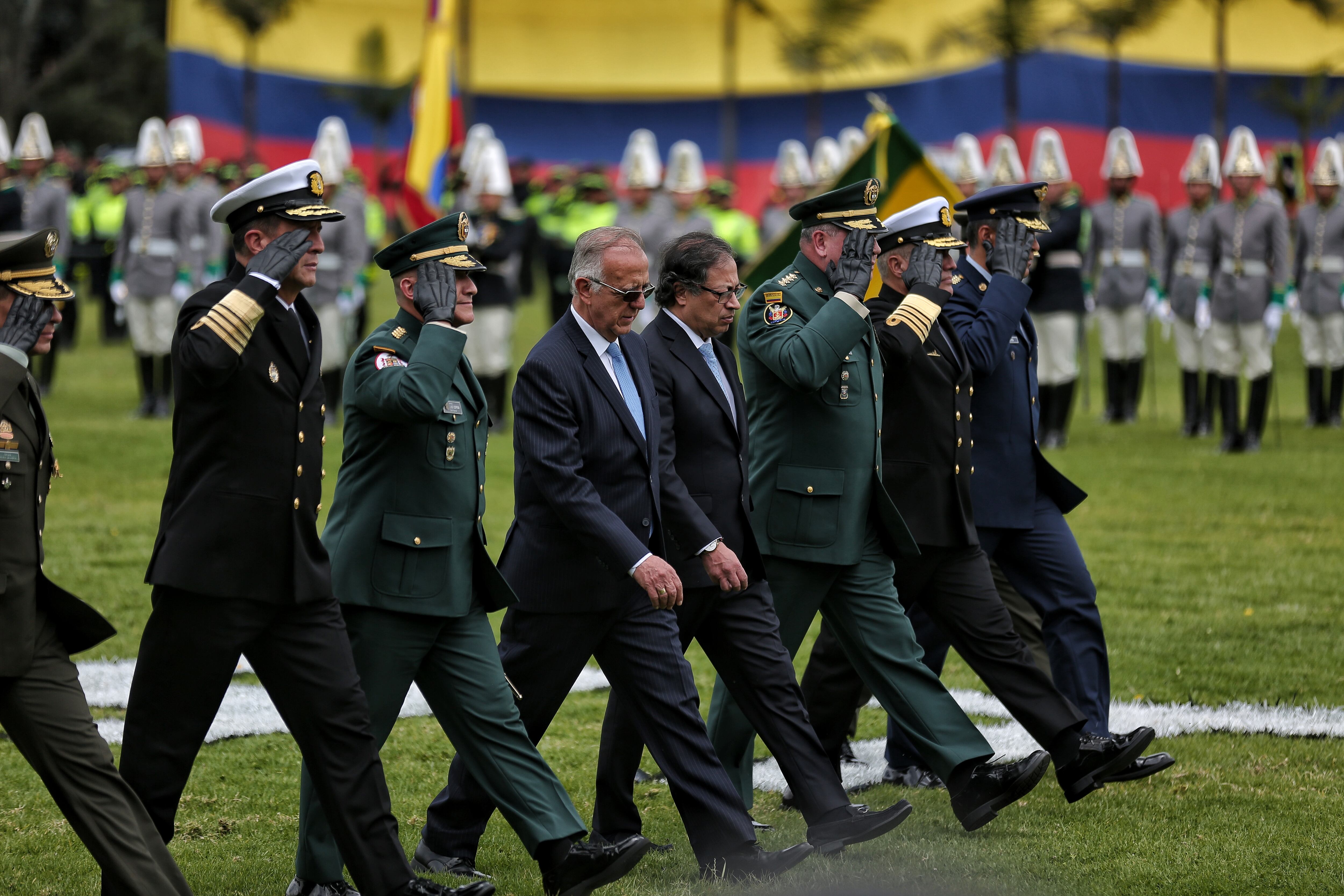ceremonia de reconocimiento del Señor Mayor General William Rene Salamanca Ramírez, Director de la Policía Nacional