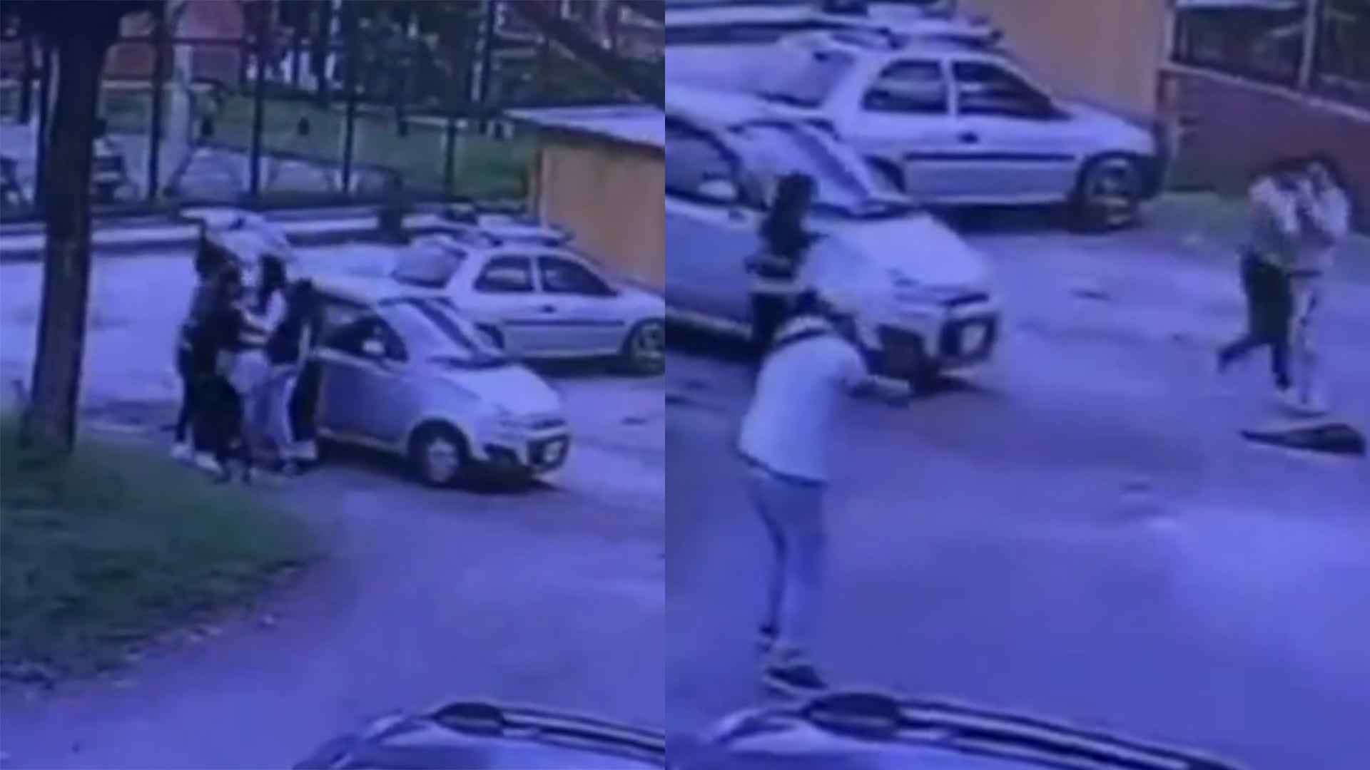 Captura de video de lugar donde se produjo el hecho en el que murió  Juan Felipe Rincón, hijo del general William Rincón