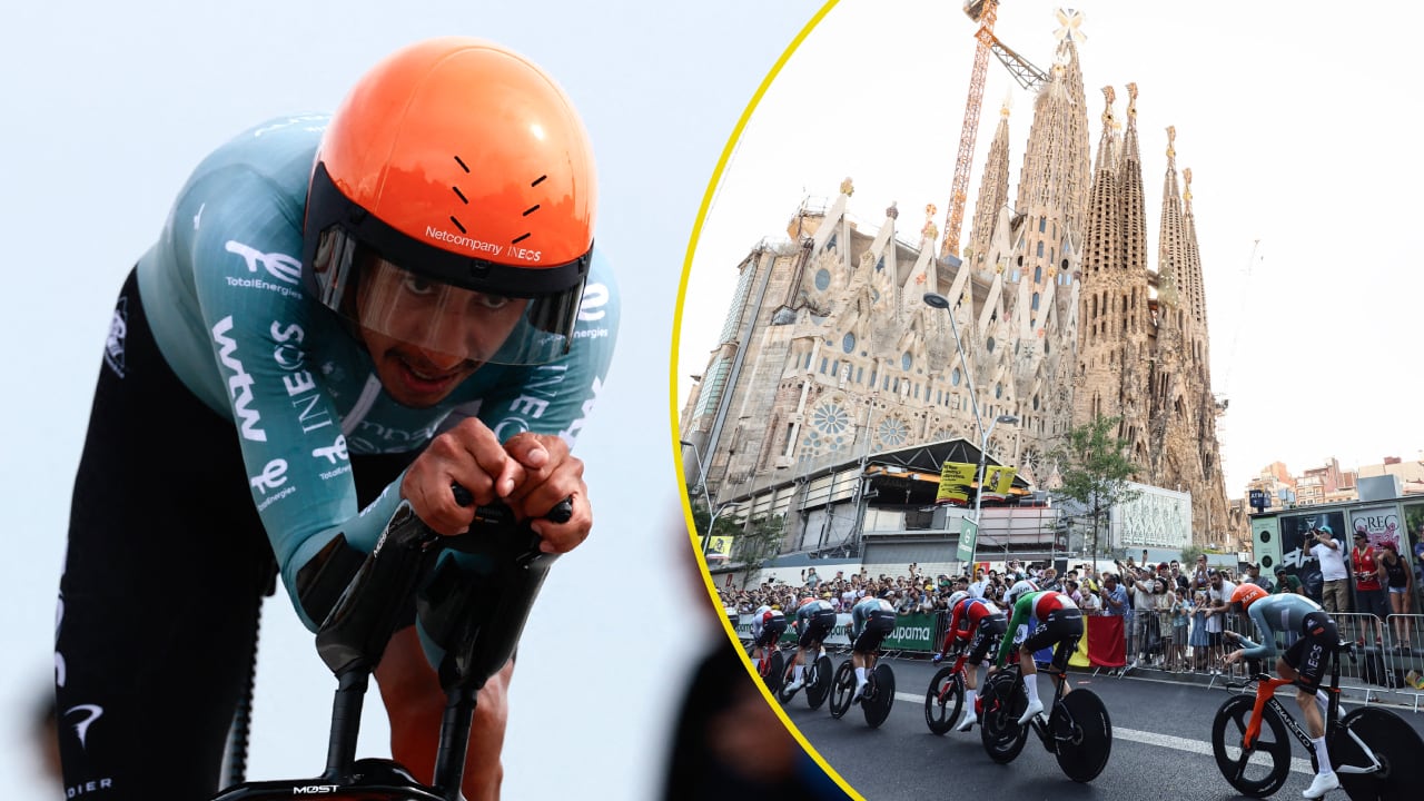 Egan Bernal arrancó con pie derecho el Tour de Francia 2026.