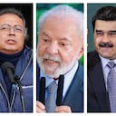 Amlo, Petro, Lula y Maduro.