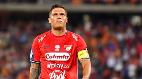 Juan Fernando Quintero, volante de Independiente Medellín que se lesionó a finales de septiembre de 2026