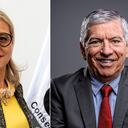 Fabiola Márquez y César Gaviria