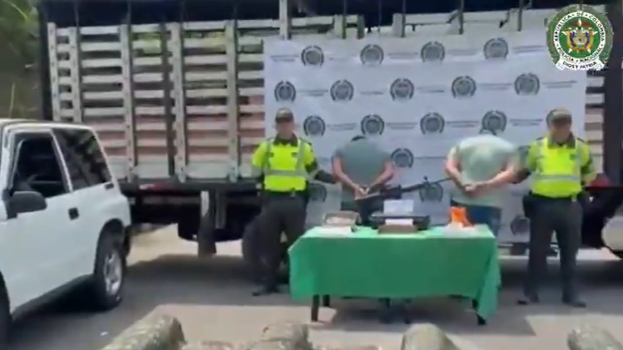 Policía incautó material bélico en el Meta