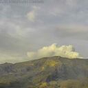 Panorámica del volcán Nevado del Ruiz.