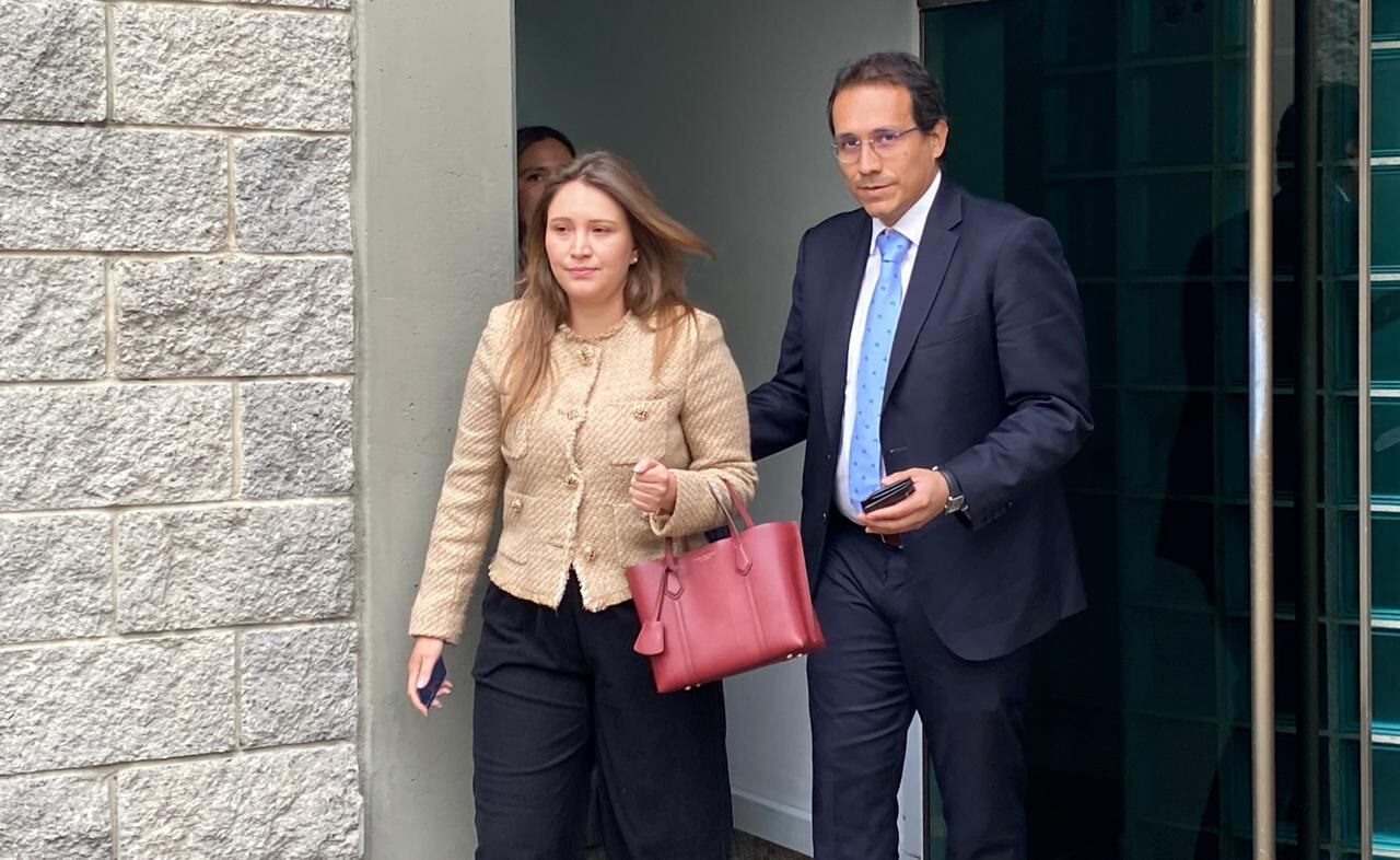 María Alejandra Benavides, la exasesora del ministro de Hacienda, Ricardo Bonilla, en la Fiscalía.
