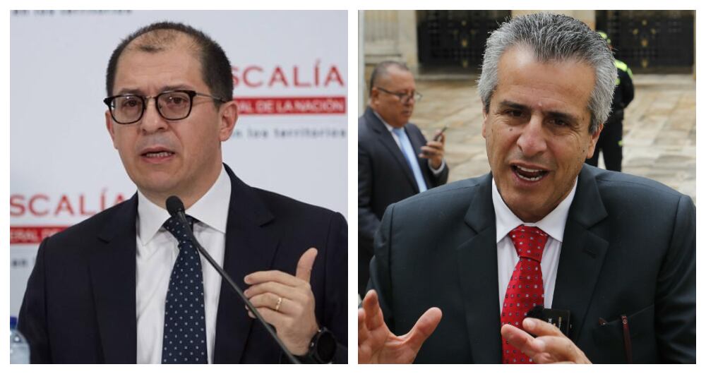 Francisco Barbosa y Luis Fernando Velasco