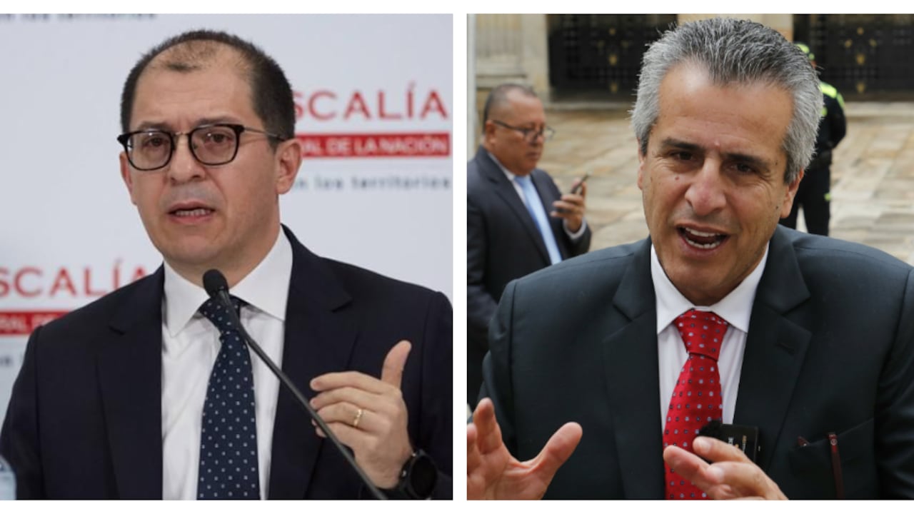 Francisco Barbosa y Luis Fernando Velasco