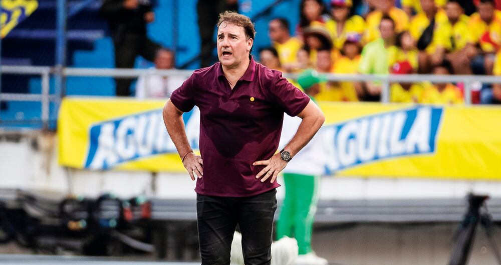 Néstor Lorenzo, director técnico de la Selección colombia. 