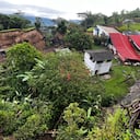 Emergencia por movimiento en masa en la vereda Pajales, en Moniquirá, Boyacá.