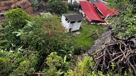 Emergencia por movimiento en masa en la vereda Pajales, en Moniquirá, Boyacá.