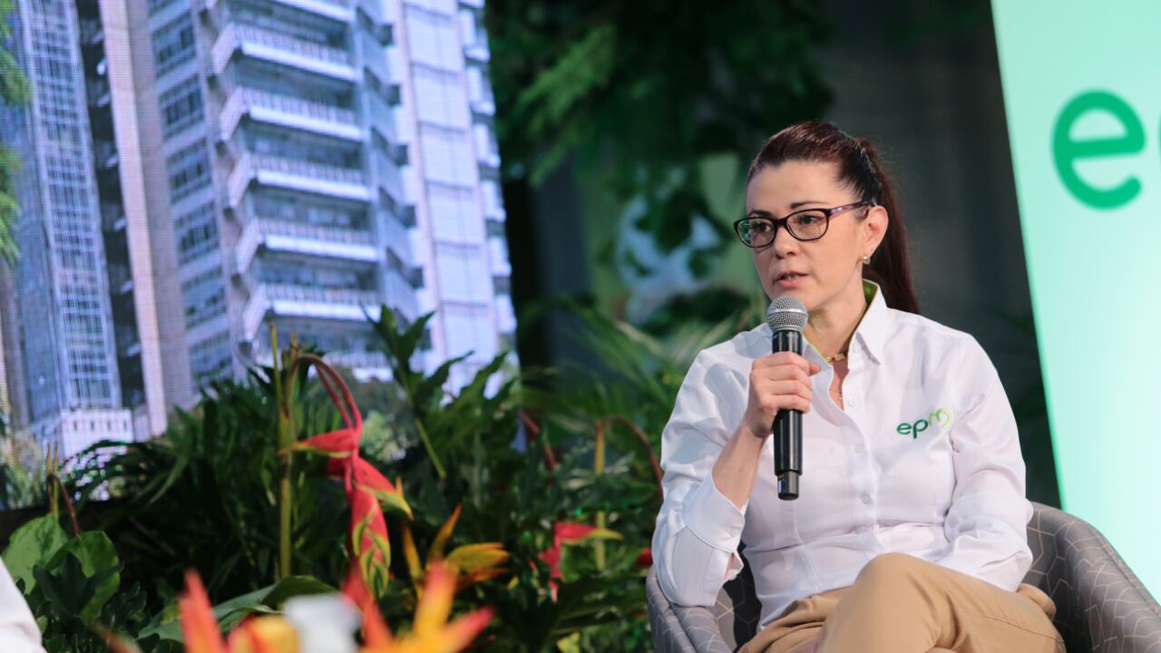 Vicepresidenta de finanzas e inversiones de EPM, Martha Lucía Durán