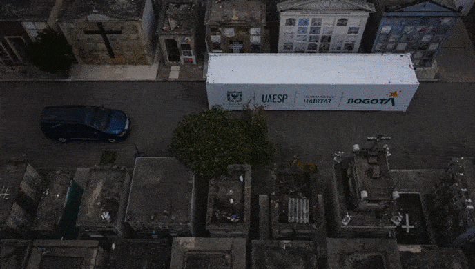 Imágenes de cuarentena en Bogotá