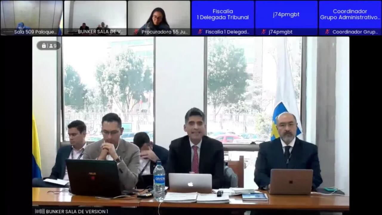 Audiencia de legalización de captura de Nicolás Petro