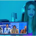 Shakira - periodistas españoles de Cope, radio deportiva española Foto: YouTube BZRP - Twitter @cope