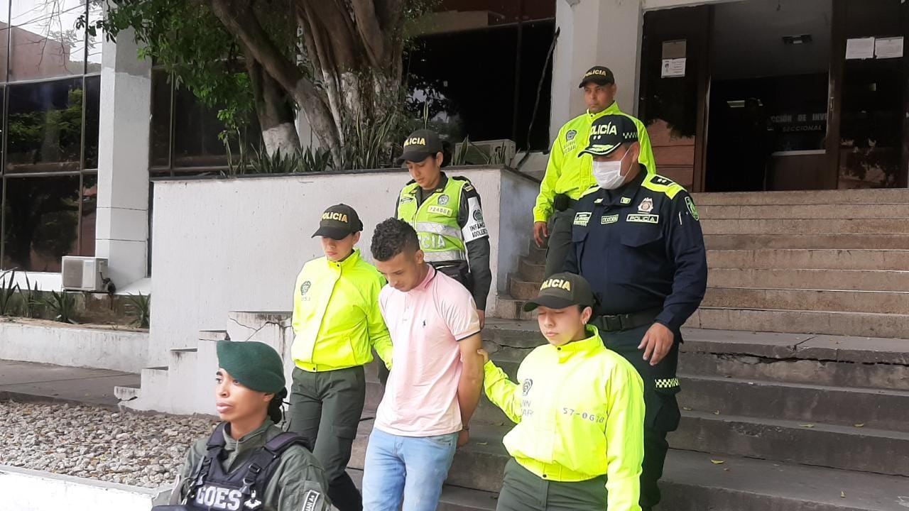 Alias ‘El Menor’ fue dejado a disposición de la Fiscalía General de la Nación, inicialmente por los delitos de acto sexual violento y secuestro simple