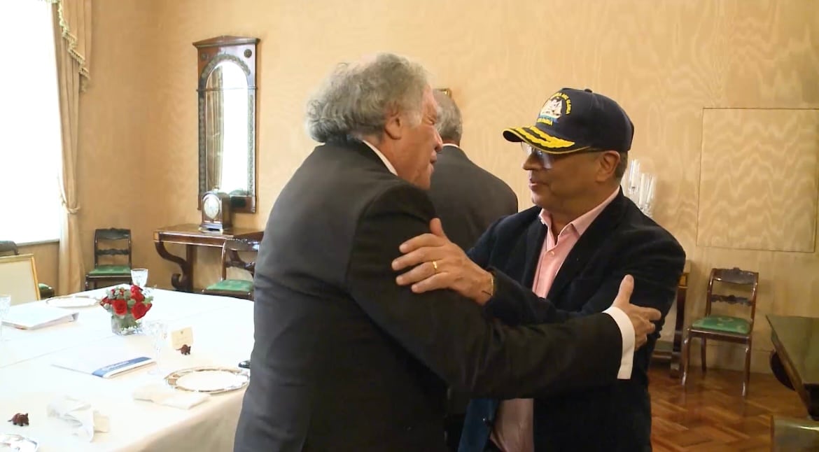 Presidente Gustavo Petro y el secretario general de la OEA Luis Almagro