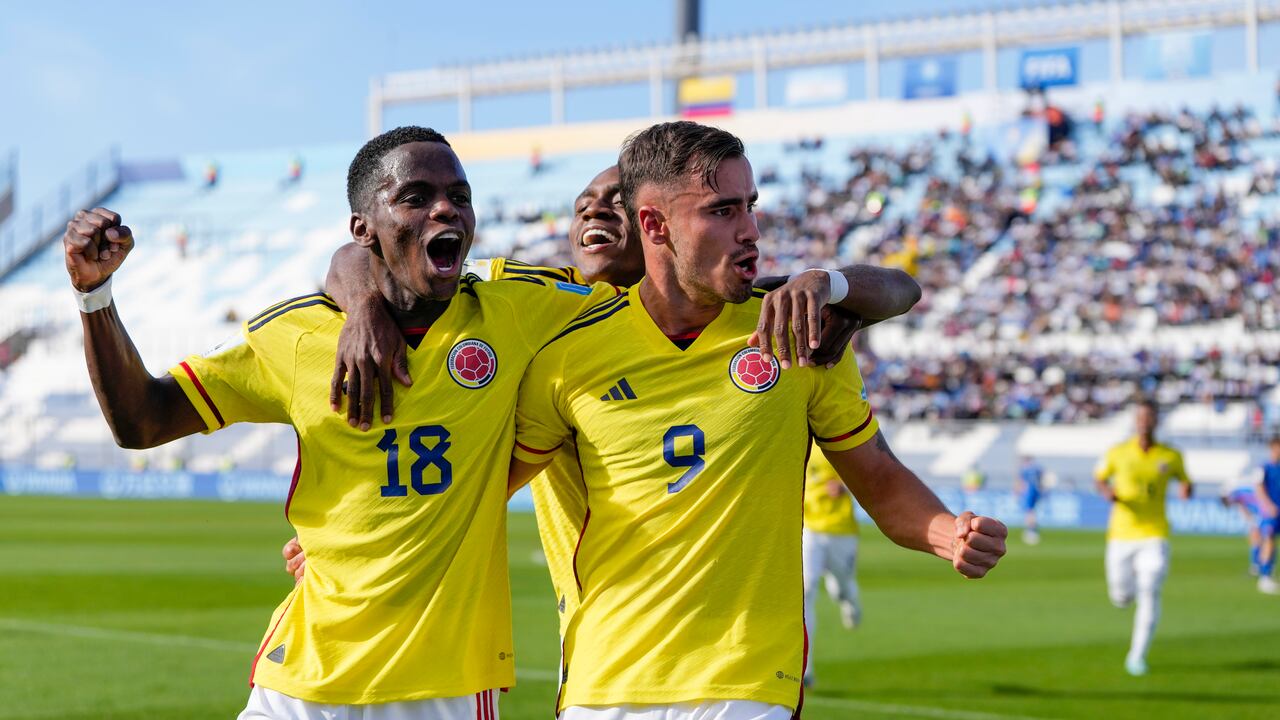 Tomás Ángel marcó doblete para Colombia
