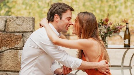 Esteban Santos y Gabriela Tafur