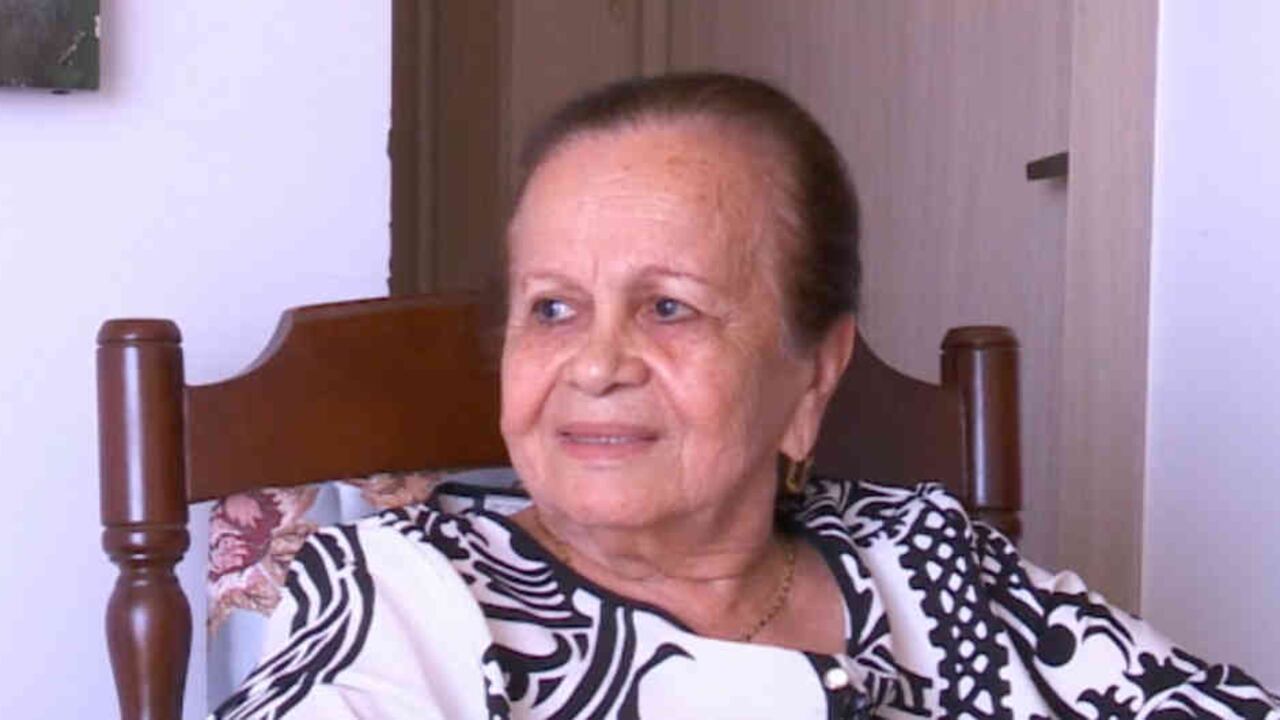 Beatriz Aponte, madre de José Guillermo Hernández, el Ñeñe Hernández