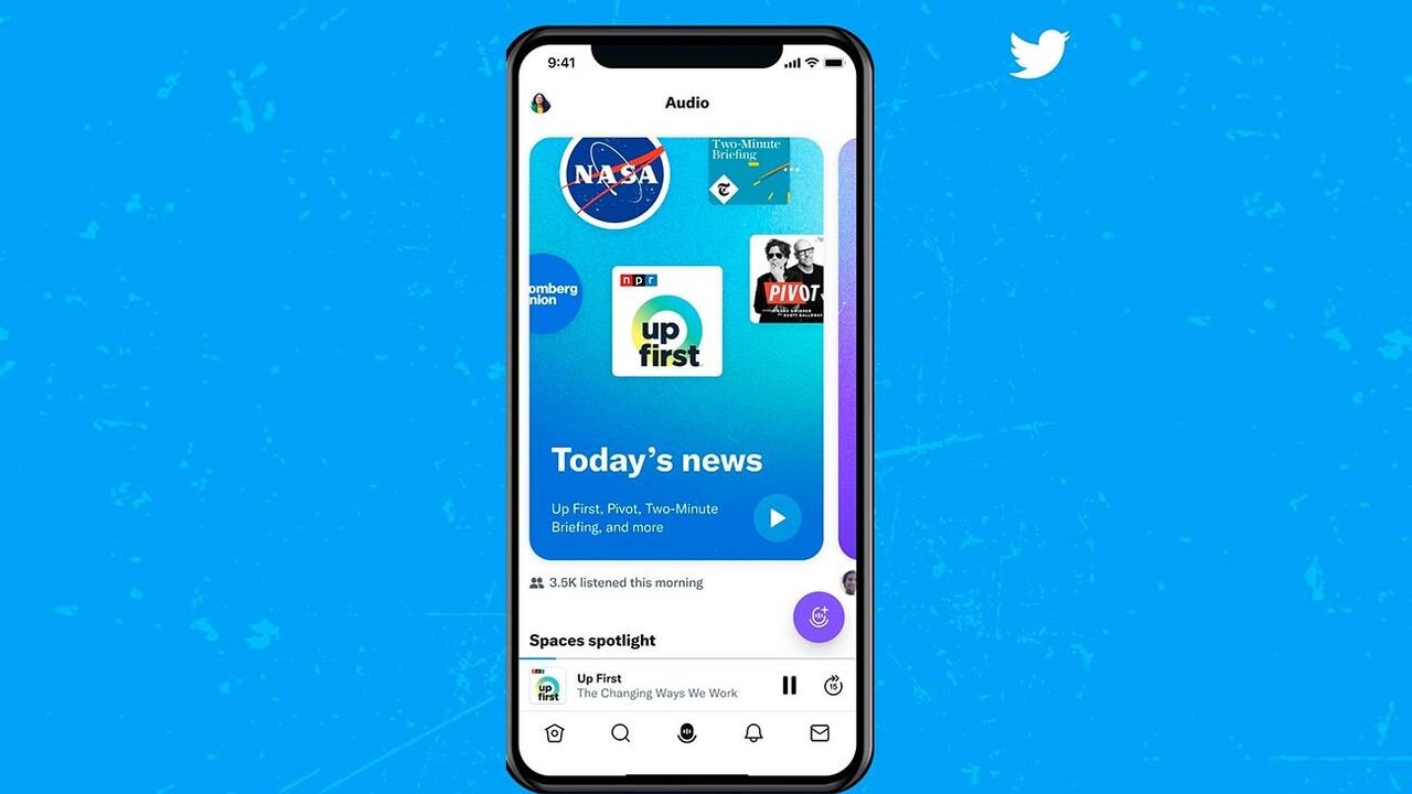 Los pódcast llegan a Twitter.