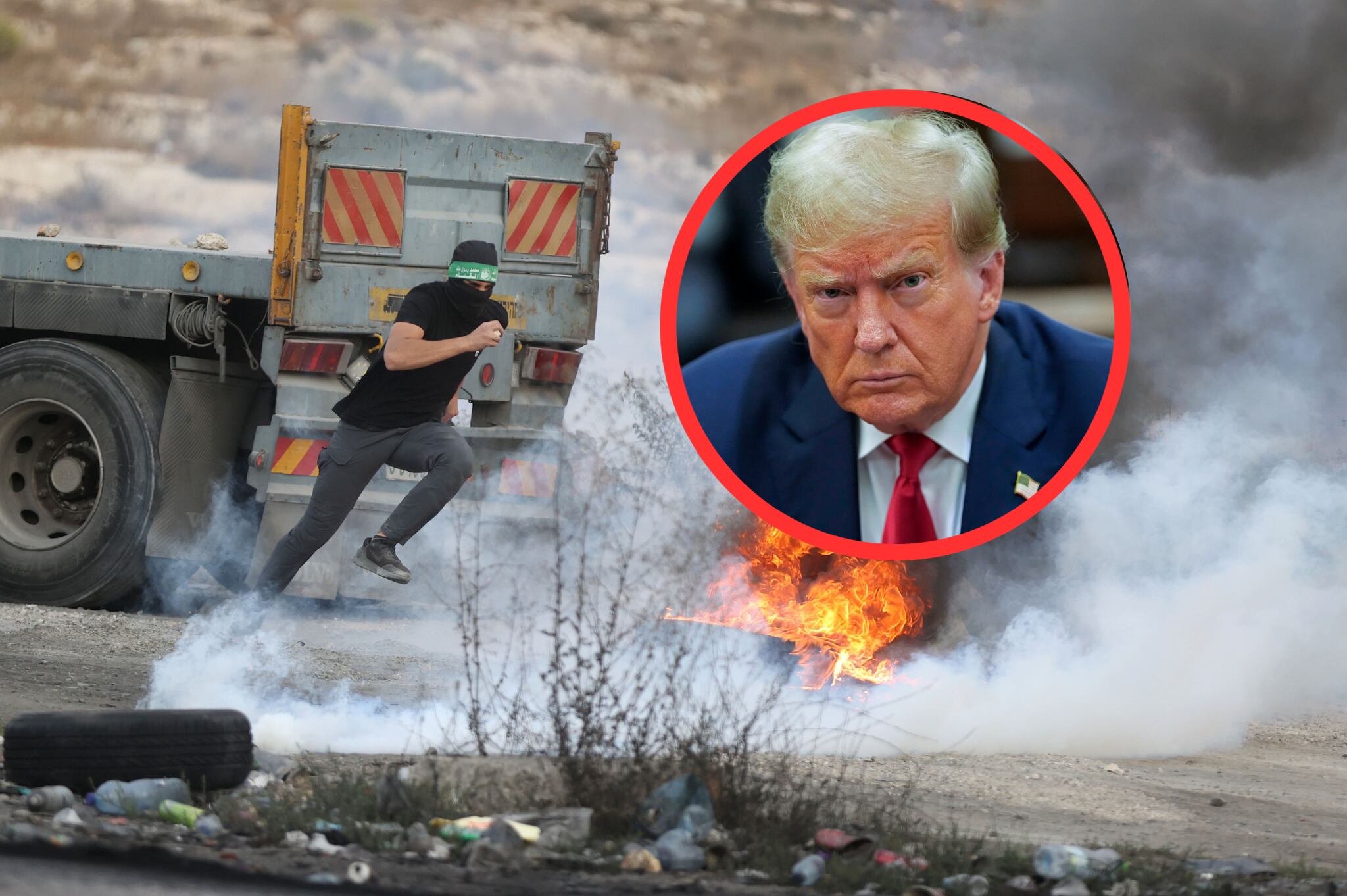 Donald Trump culpa a Biden por guerra de Israel