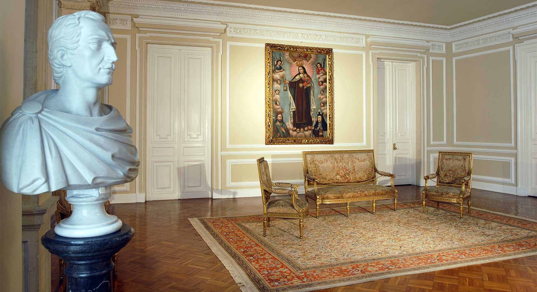 Salón Gobelinos en la Casa de Nariño