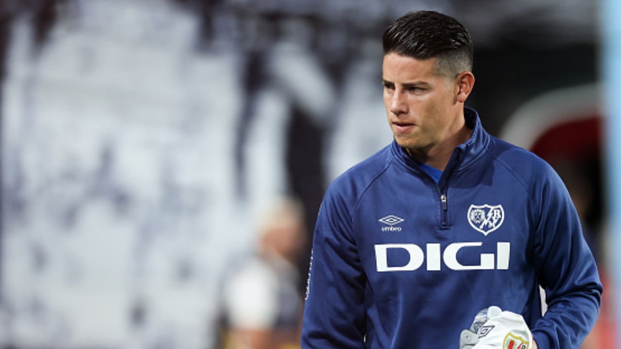 James Rodríguez entró en el segundo tiempo contra Atlético de Madrid