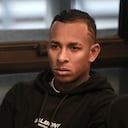 Sebastián Villa en una de las audiencias del caso por violencia de género