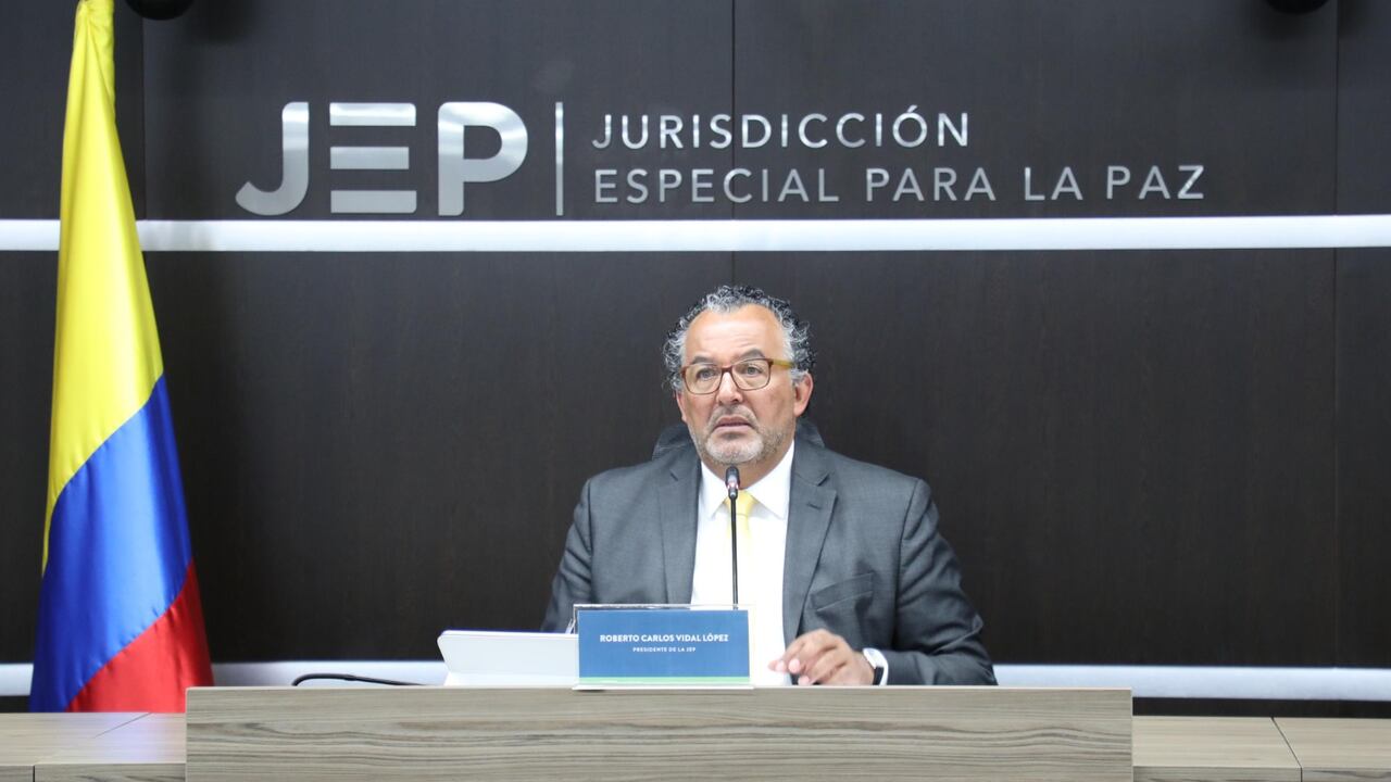 El presidente de la JEP, Roberto Carlos Vidal le pidió "respeto" al Gobierno por la independencia de poderes.
