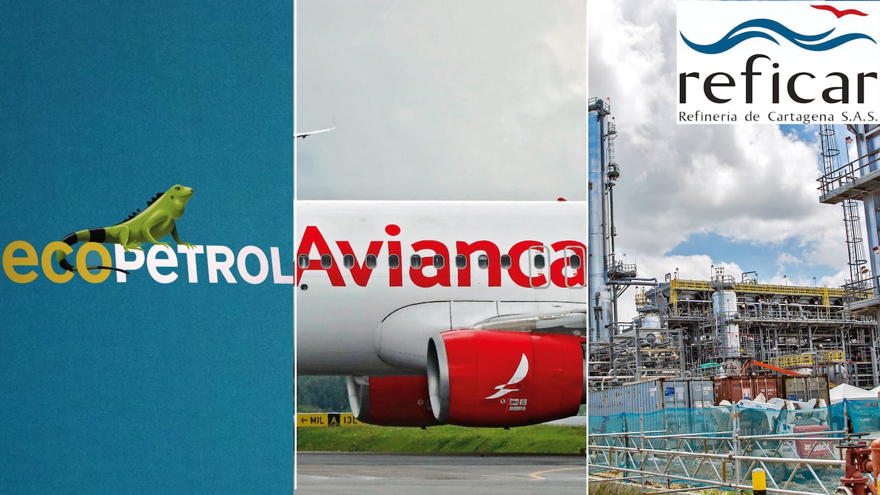 Ecopetrol, Reficar y Avianca fueron las empresas con mayores ingresos.