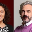 Angélica Lozano y Juan Daniel Oviedo