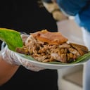 La lechona tolimense se caracteriza por no llevar arroz.