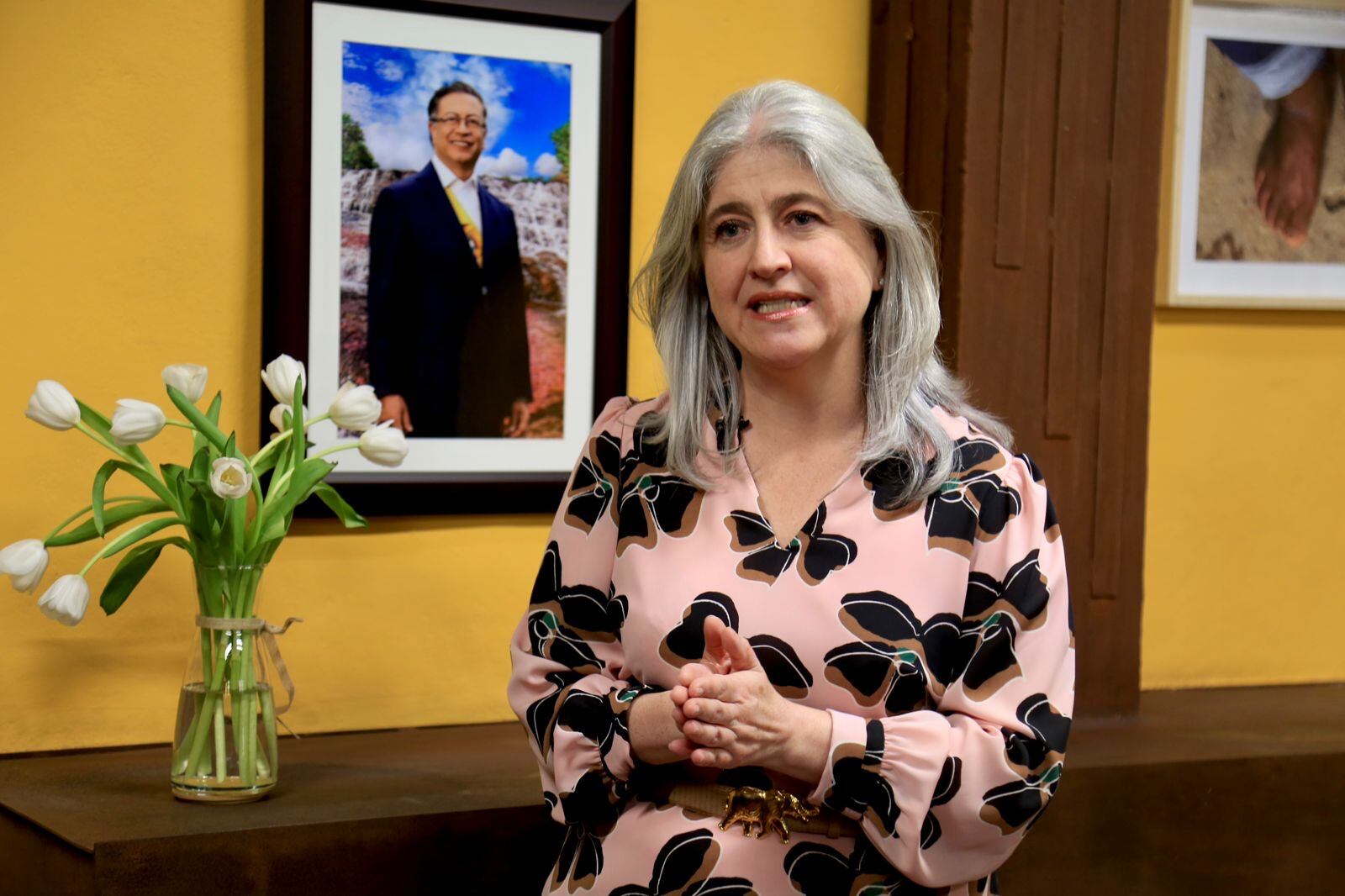 Ministra de Vivienda, Catalina Velasco. Foto: Cortesía Minvivienda