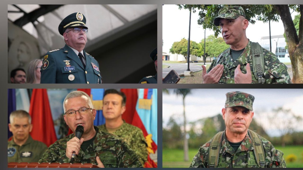 Varios generales del Ejército se encuentran activos e inmersos en varios escándalos.