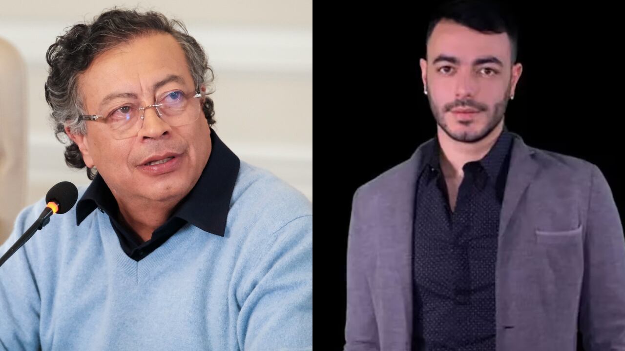 Gustavo Petro y Sebastián Marset