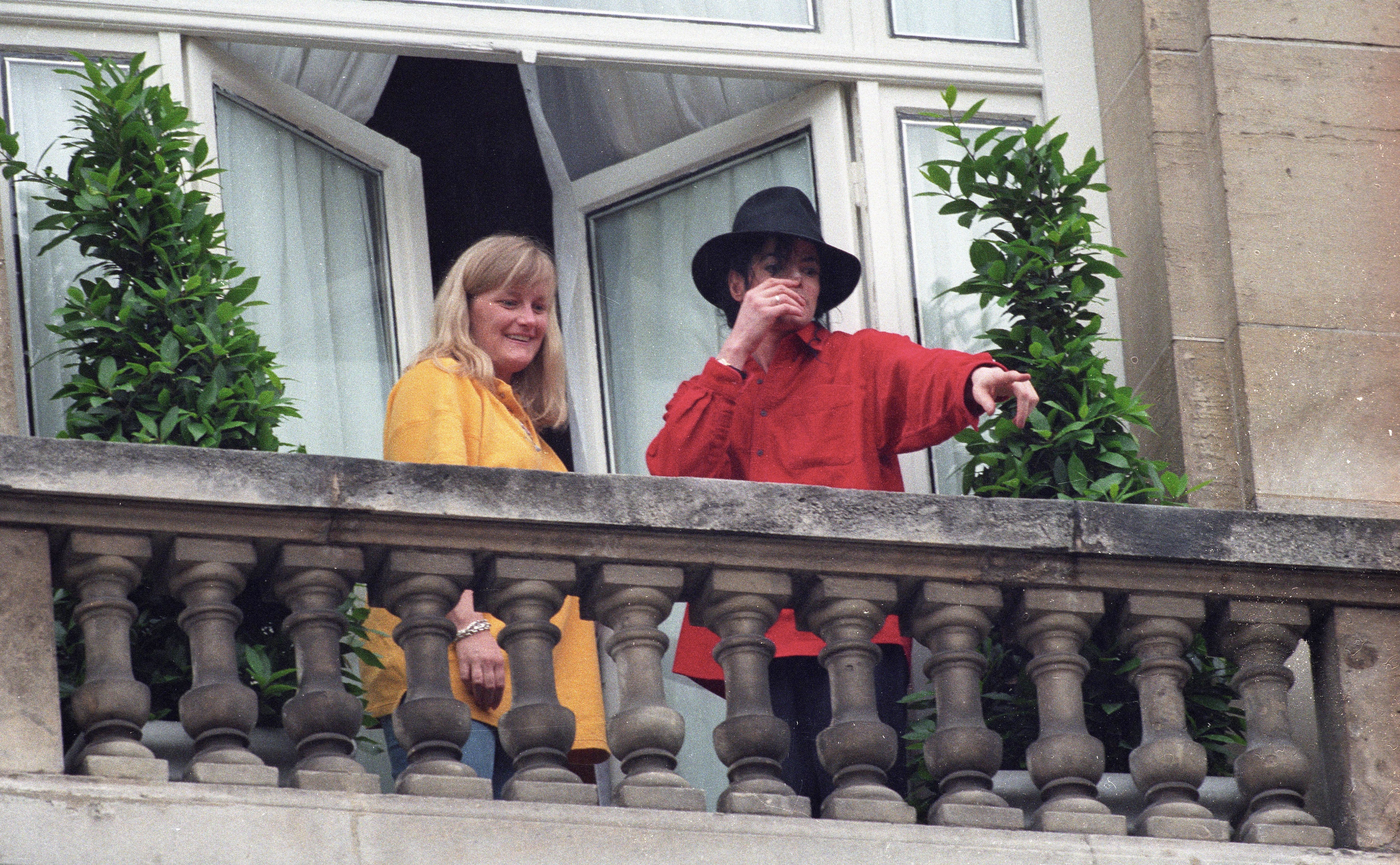 Michael Jackson en Francia.