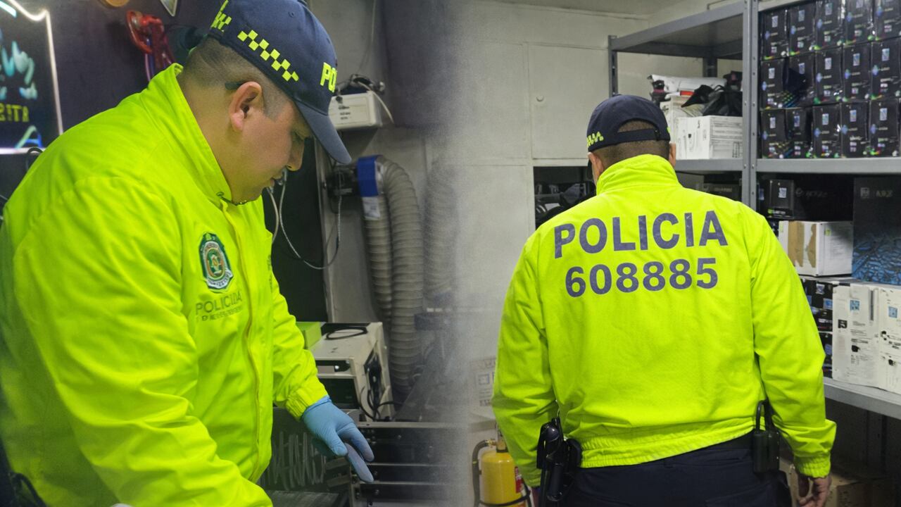 Nuevo golpe de la Policía Nacional a la mercancía de tecnología ilegal.