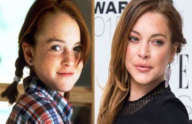 Lindsay Lohan, recordada por su chispa y belleza en 'Juego de gemelas' y 'Herbie'.
