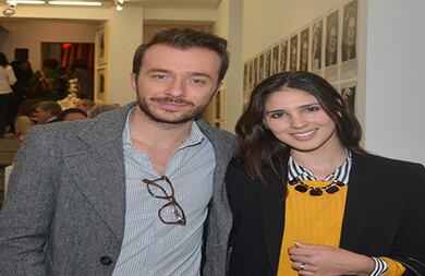 Andrés Carvajal y Verónica Fonseca.