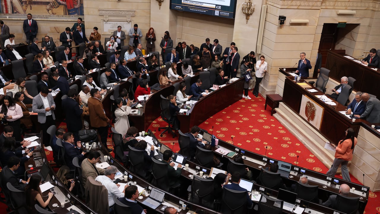 Debate del nuevo proyecto de Presupuesto General de la Nación para el 2027.