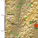 Sismo sacude Colombia este viernes 25 de agosto.
