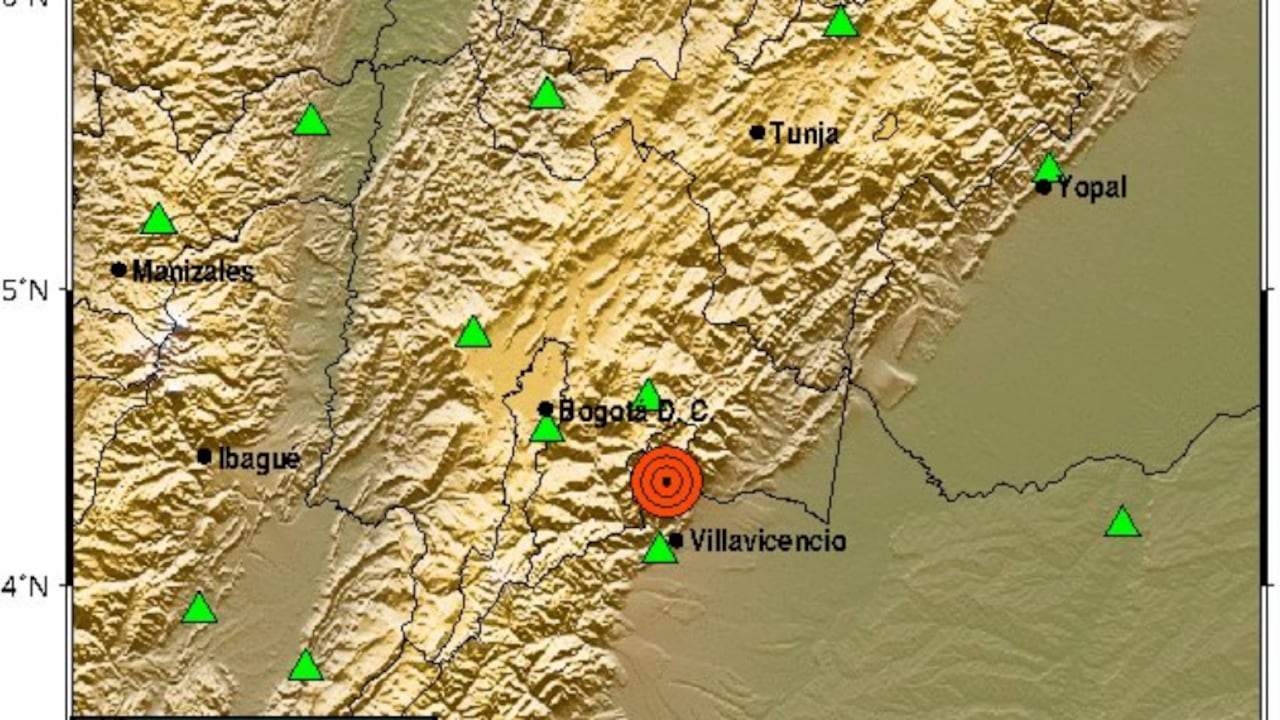 Colombia está ubicada en una zona con alto movimiento sísmico.