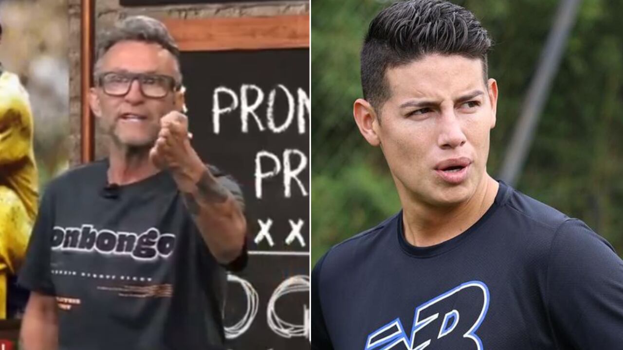 Neto se despachó contra James en la última edición de 'Os donos da bola'.