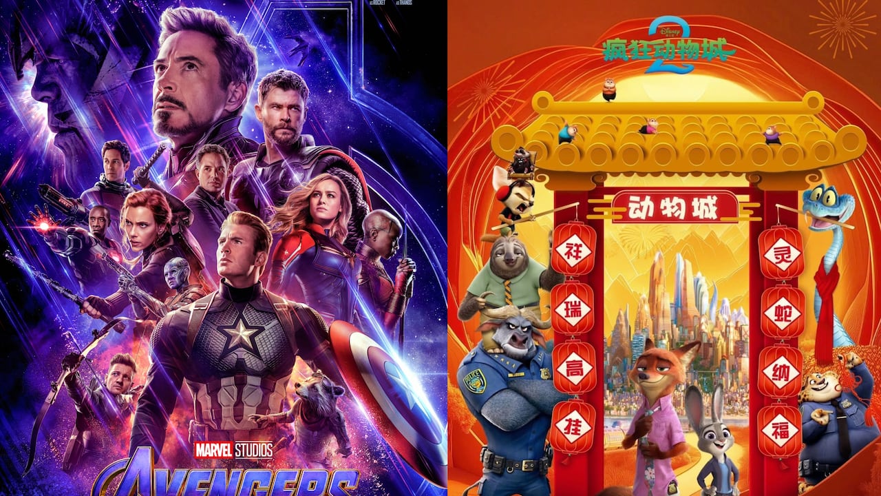 'Avengers: Endgame’ pierde su trono en China ante el inesperado fenómeno de Disney.