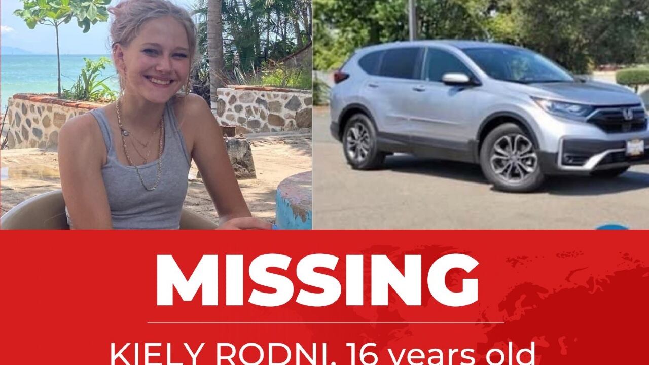 Ella es Kiely Rodni quien desapareció desde el pasado sábado 6 de agosto