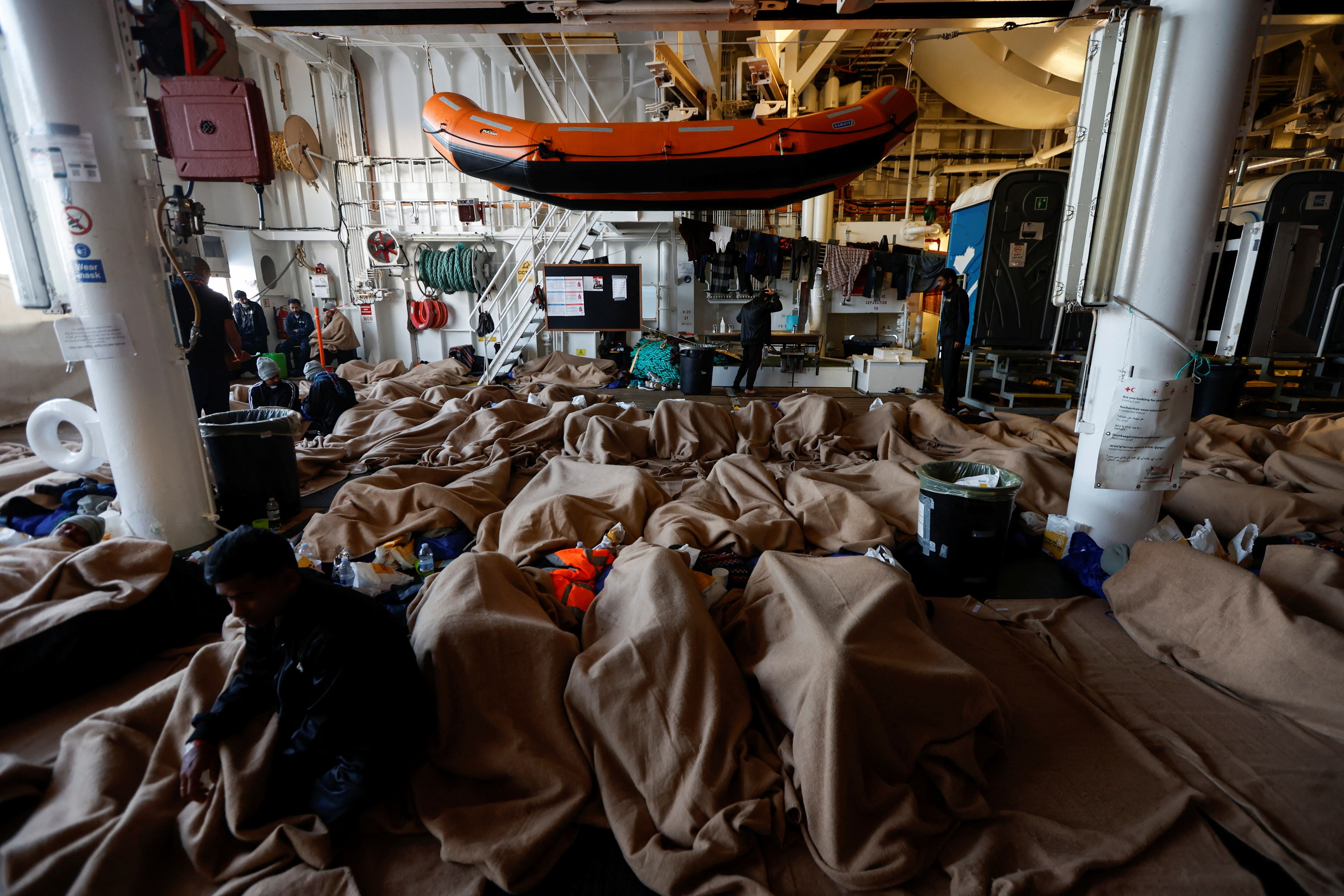 Un récord de 45.756 inmigrantes llegó al Reino Unido a través del Canal el año pasado