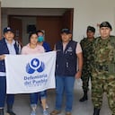 Una Misión humanitaria de la Defensoría del Pueblo y Personería Fortul ayudó al proceso de liberación