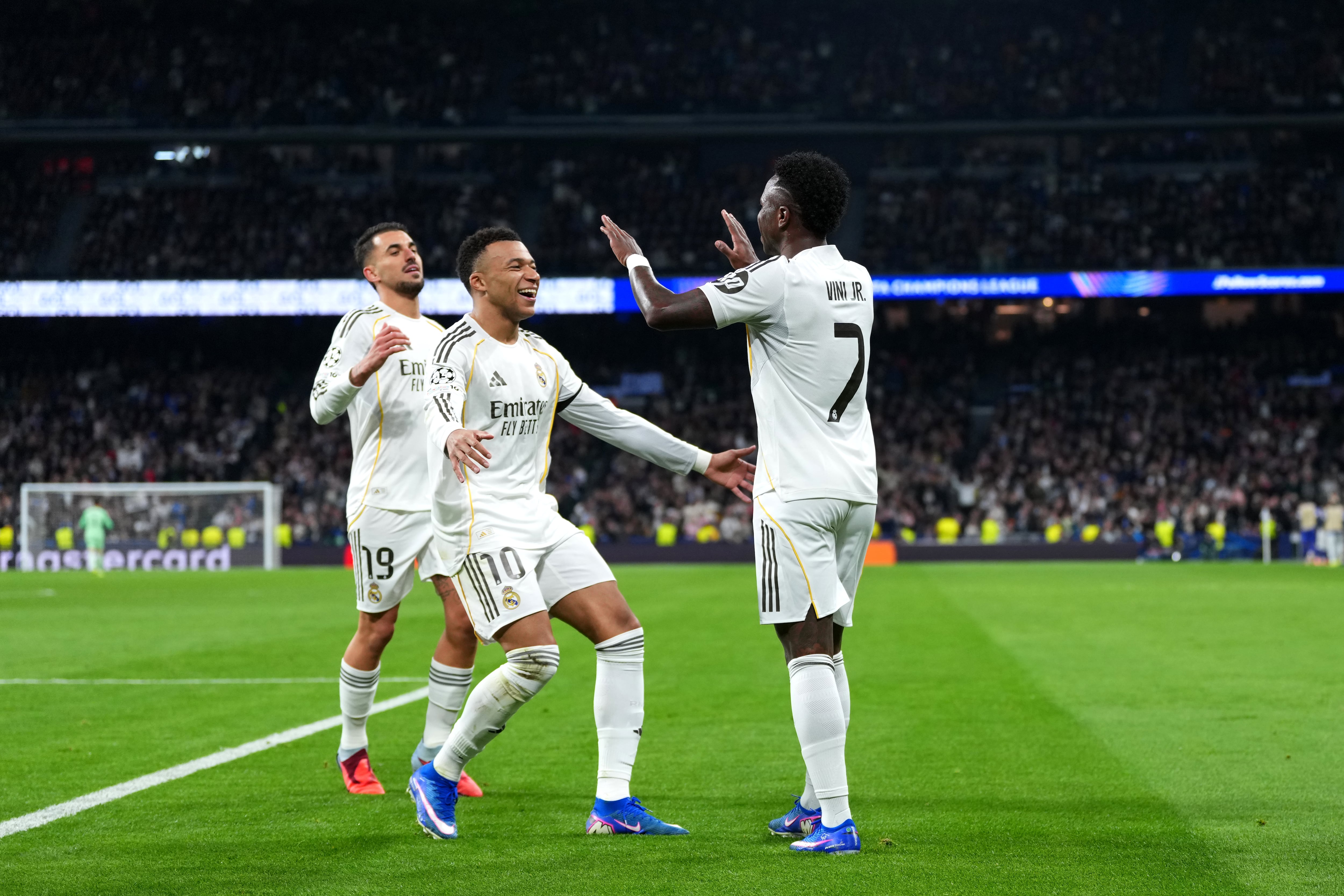 Real Madrid 6 - 1 Mónaco en Champions.